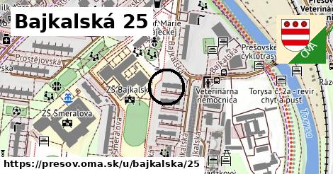 Bajkalská 25, Prešov