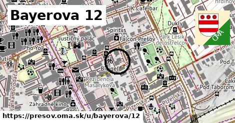 Bayerova 12, Prešov