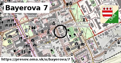 Bayerova 7, Prešov