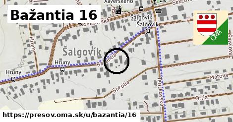 Bažantia 16, Prešov