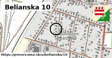 Belianska 10, Prešov