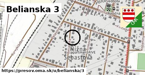 Belianska 3, Prešov