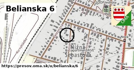Belianska 6, Prešov
