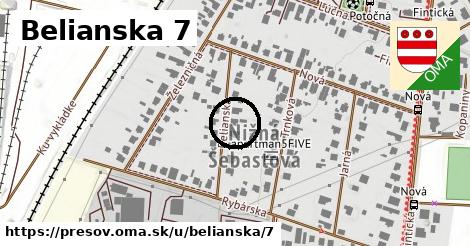 Belianska 7, Prešov
