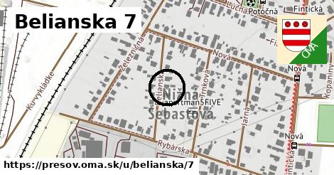 Belianska 7, Prešov