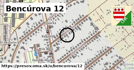 Bencúrova 12, Prešov