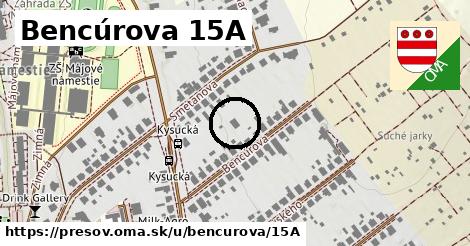 Bencúrova 15A, Prešov