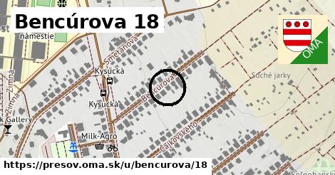 Bencúrova 18, Prešov