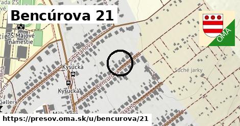 Bencúrova 21, Prešov