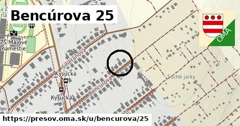 Bencúrova 25, Prešov