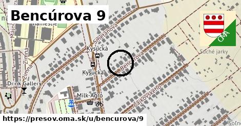 Bencúrova 9, Prešov