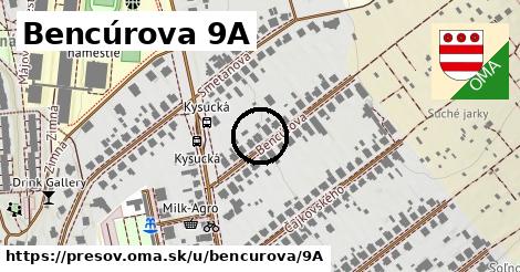 Bencúrova 9A, Prešov