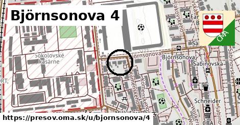 Björnsonova 4, Prešov