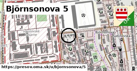 Björnsonova 5, Prešov