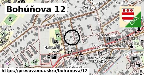 Bohúňova 12, Prešov