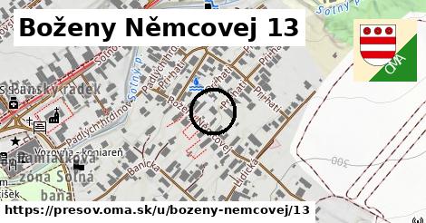 Boženy Němcovej 13, Prešov