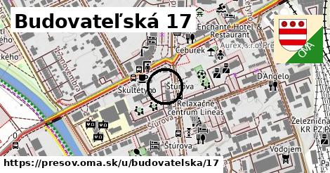 Budovateľská 17, Prešov