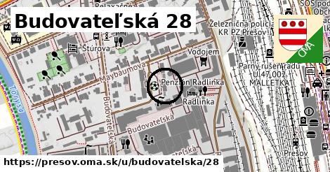 Budovateľská 28, Prešov