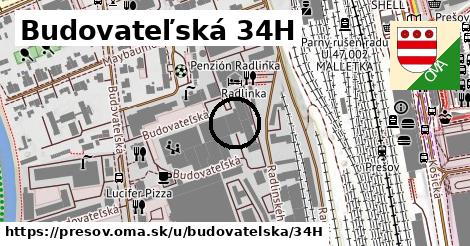 Budovateľská 34H, Prešov