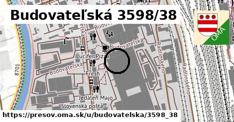 Budovateľská 3598/38, Prešov