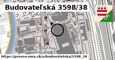 Budovateľská 3598/38, Prešov