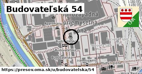 Budovateľská 54, Prešov