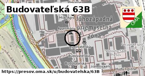 Budovateľská 63B, Prešov