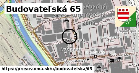 Budovateľská 65, Prešov