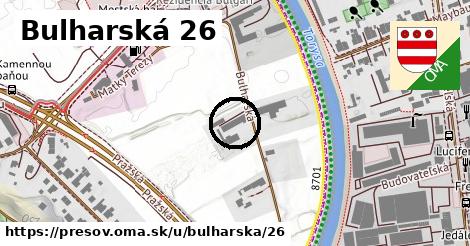 Bulharská 26, Prešov