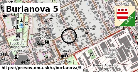 Burianova 5, Prešov