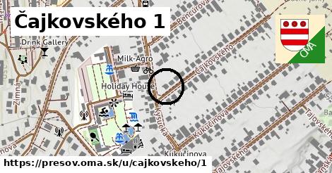 Čajkovského 1, Prešov