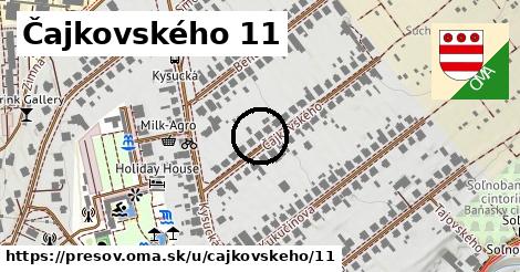 Čajkovského 11, Prešov