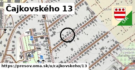 Čajkovského 13, Prešov