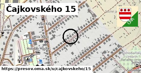 Čajkovského 15, Prešov