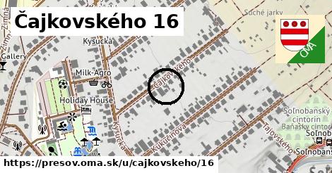 Čajkovského 16, Prešov