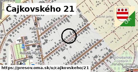 Čajkovského 21, Prešov