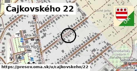 Čajkovského 22, Prešov