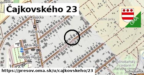Čajkovského 23, Prešov