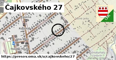 Čajkovského 27, Prešov