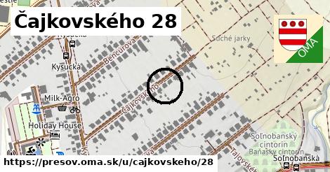 Čajkovského 28, Prešov
