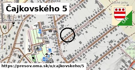 Čajkovského 5, Prešov