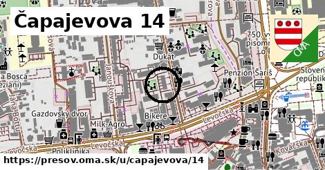 Čapajevova 14, Prešov