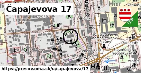 Čapajevova 17, Prešov