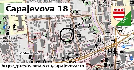 Čapajevova 18, Prešov