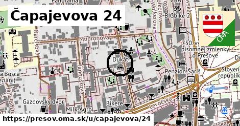 Čapajevova 24, Prešov