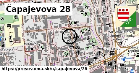 Čapajevova 28, Prešov