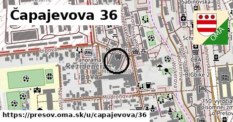 Čapajevova 36, Prešov