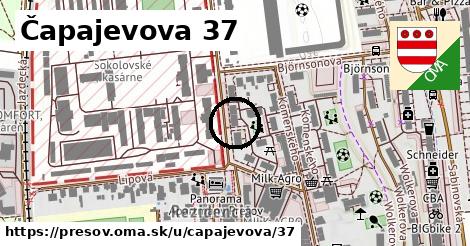 Čapajevova 37, Prešov