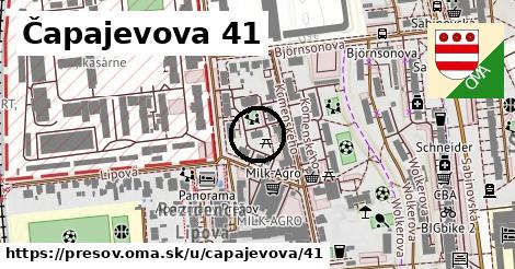 Čapajevova 41, Prešov