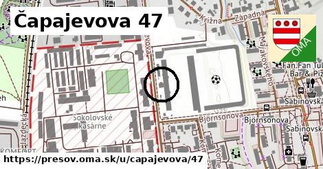 Čapajevova 47, Prešov